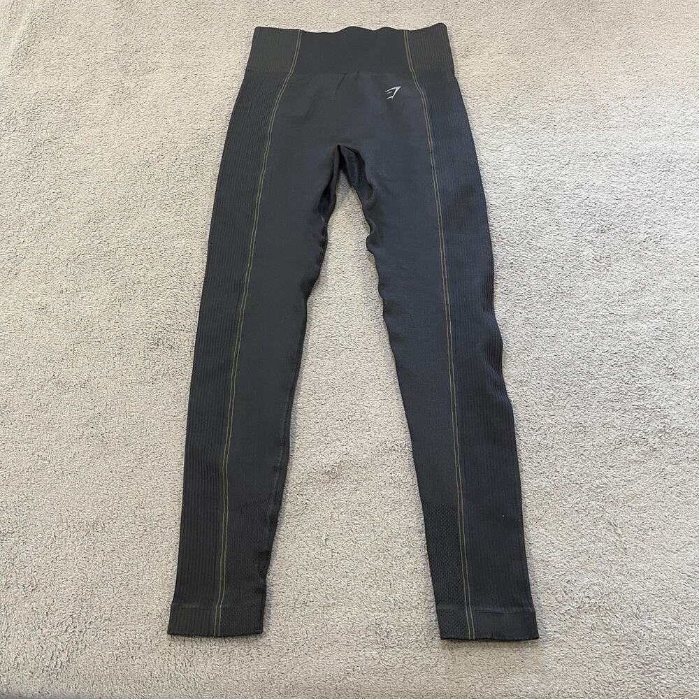Gymshark Black Workout Yoga Gym High-Waisted Seamless Leggings Women’s Size XS